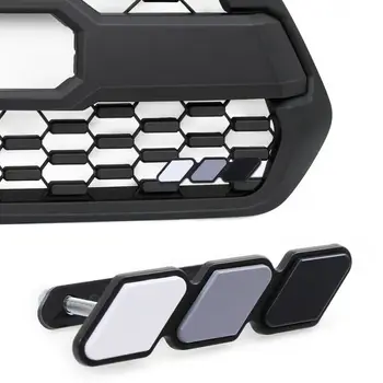 

For Toyota Tacoma 4Runner Tundra Grille Badge Tri-Color Emblem Accessory