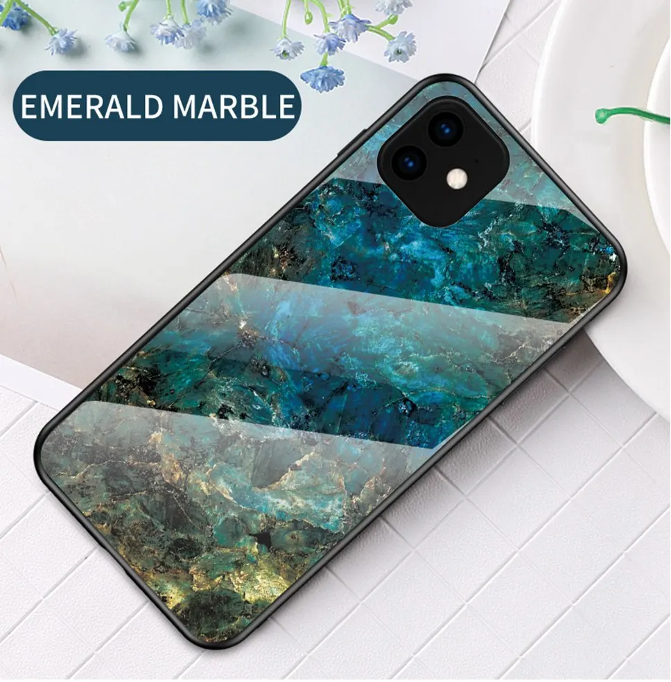 Luxury Tempered Glass Case for iPhone 11 Pro Max XS XR X Coque iphone11 Cover Phone Case for iPhone 11 Pro 5 5s SE 6s 6 7 8 Plus (14)