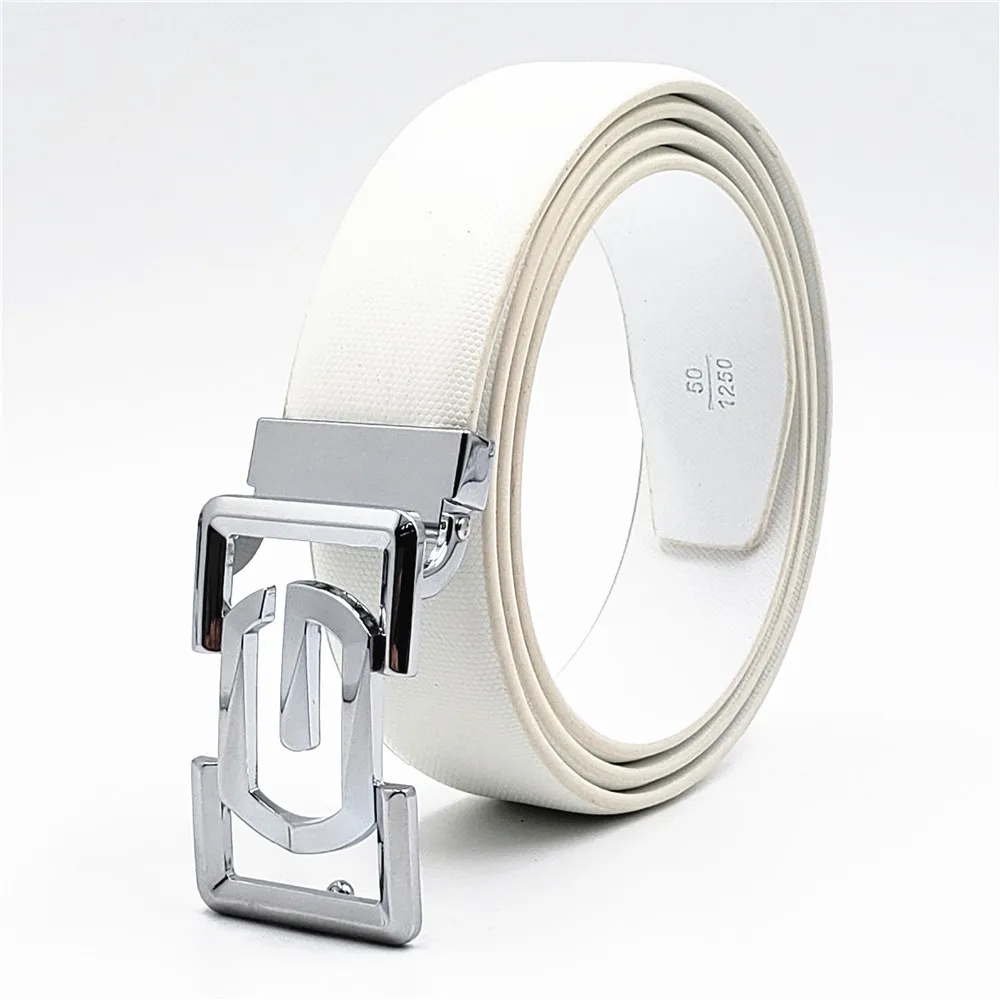 50PCS Trending Men's Belt Men's Casual Genuine Leather Belt Fashion G Buckle Strap Luxury Brand Men and Women Designer Belts