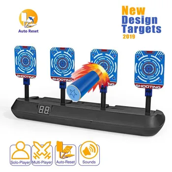 

High Precision Scoring Auto Reset Electric Target Toys For Nerf Gun Accessories Fun Kids Outdoor Sport Toy Parts Children Gifts