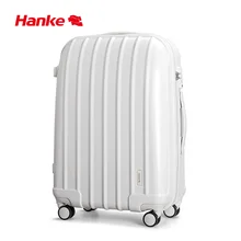 Hanke запатентованный дизайн, сумка для багажа, чехол на колесиках для мужчин и женщин, чехол для путешествий, уникальная форма корпуса, замок TSA, Спиннер, колеса H80001