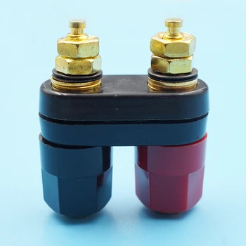 

20pcs Gold Plated 4mm Banana Plug Double Hex Binding Post Couple Terminal Banana Plug Connector Audio Amplifier Jack Speaker