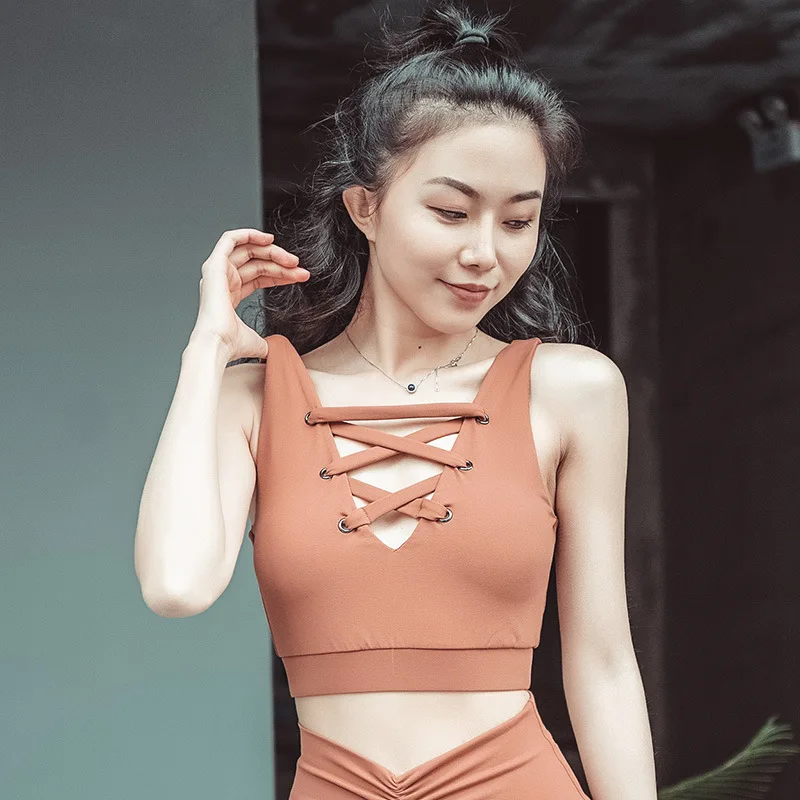 Стиль, женский костюм для йоги, Быстросохнущий жилет для бега, фитнеса, йоги, куртка, Женский впитывающий пот дышащий сексуальный спортивный бюстгальтер