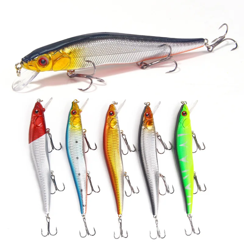 

Large Gram Weight Mino Bait 14 Centimeter 23 Grams Floating Lure Plastic False Bait Fishing Freshwater Topmouth Culter Bass