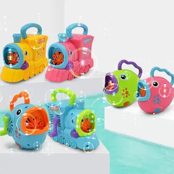 

Kuulee Summer Cartoon Hand Shake Interesting Bubble Machine Water Blowing Toy for Kids High Quality Child Interesting Toys