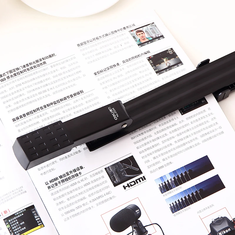 

Deli 2019 New Stapler Long Arm Stapler Manual Metal Make Book Repair Book Stapler School Office Supplies