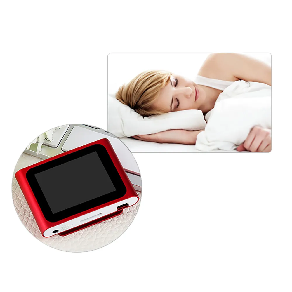 LCD Screen 6th Clip Mp4 Player FM Radio Video Games Movie Support Micro SD TF Walkman Music Player high quality F816