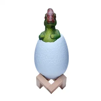 

Creative 3D Dinosaur Night Light 16 Color Touch Remote Control Color Changing USB Charge 300mAh Bedroom Cartoon Light