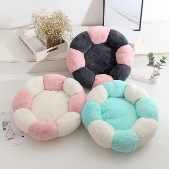 

Pet Dog Bed Winter Warm Cat House Soft Washable Round Cat Beds Mat Puppy Kennel For Small Medium Large Dogs Pets Supplies
