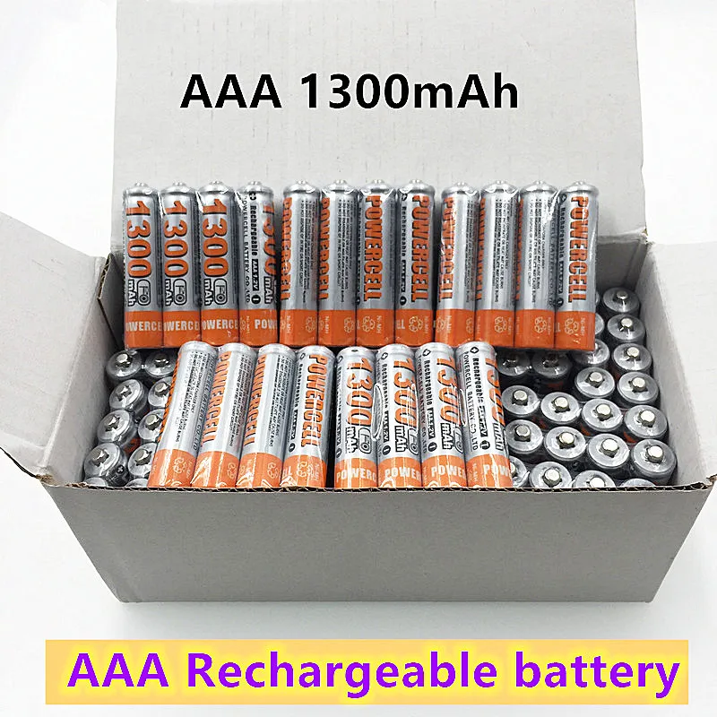 1.2V AAA1300 battery 1300mAh 3A Rechargeable NI-MH AAA for Clocks mice computers toys so on | Электроника