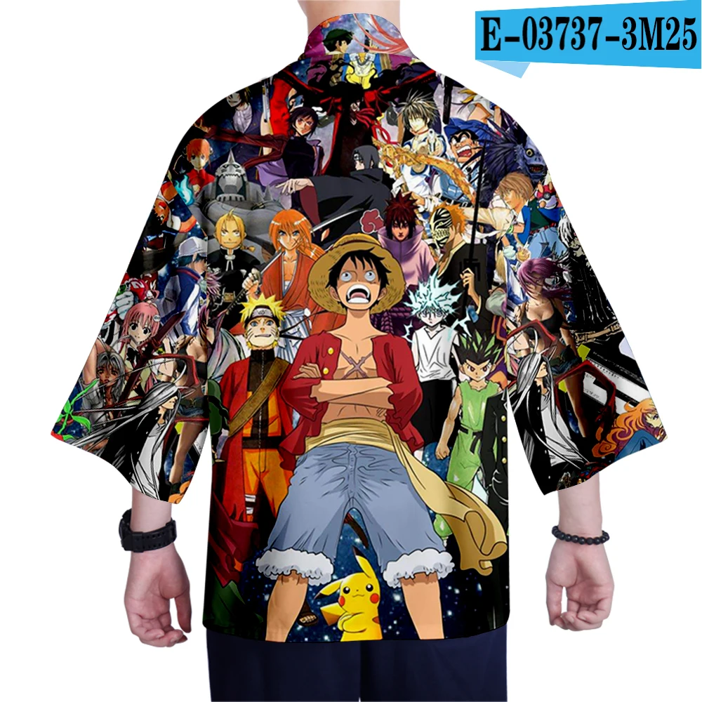 As Shown Тренд девушки 3D кимоно повседневная одежда billie eilish японское кимоно billie eilish Женская традиционная одежда Удобная горячая распродажа - Цвет: As Shown