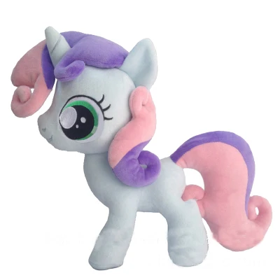 3 шт./компл. Единорог Scootaloo Apple Bloom Sweetie Belle плюшевая лошадь экшн игрушка фигурки 10