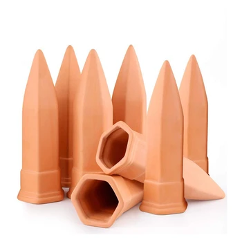 

New-6Pcs Plant Watering Stakes Automatic Slow Release Water Drippers for Garden Indoor and Outdoor Potted Plants in Vacation