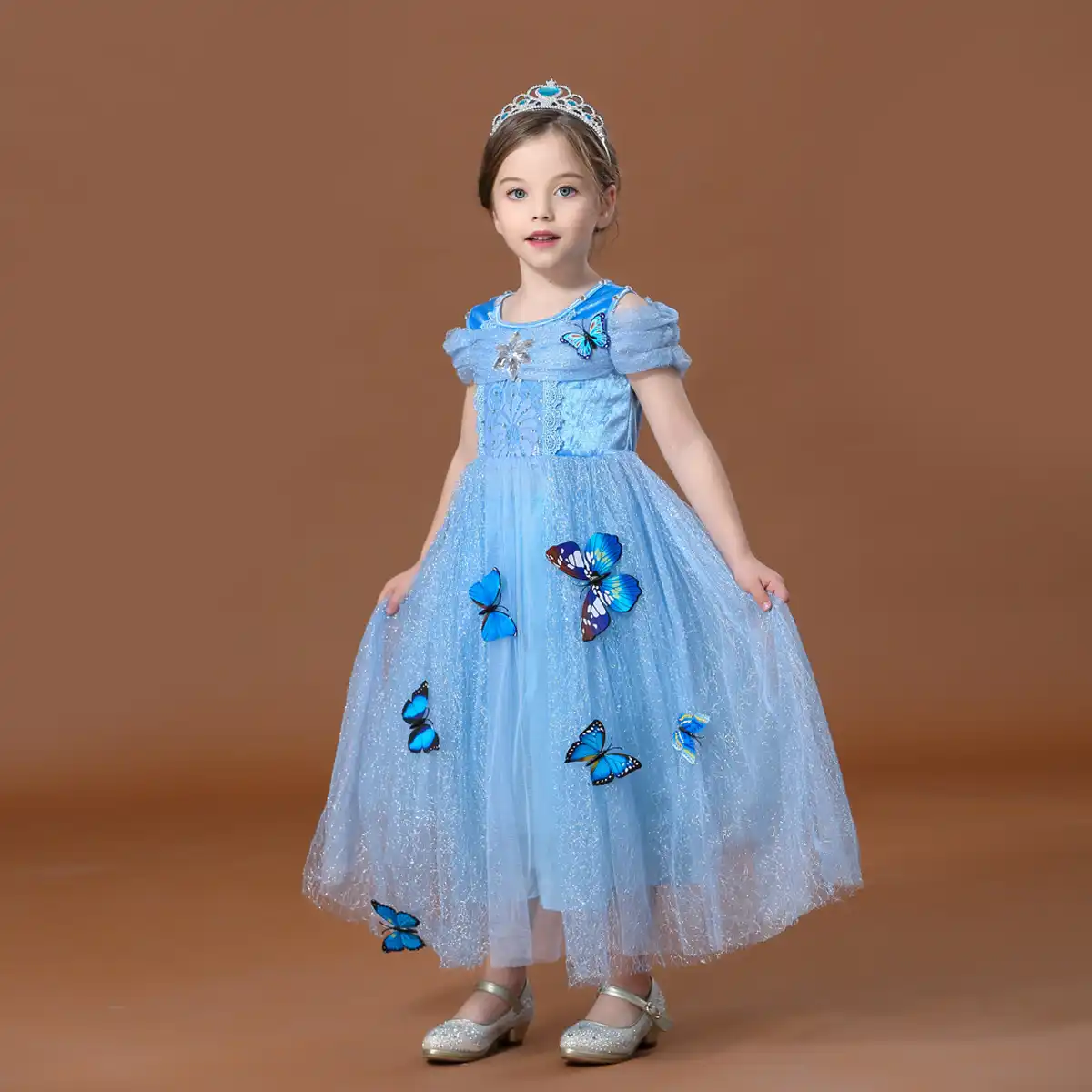 子供の新夏シンデレラプリンセススカートノースリーブ女の子クリスマスドレスディズニー Dresses Aliexpress