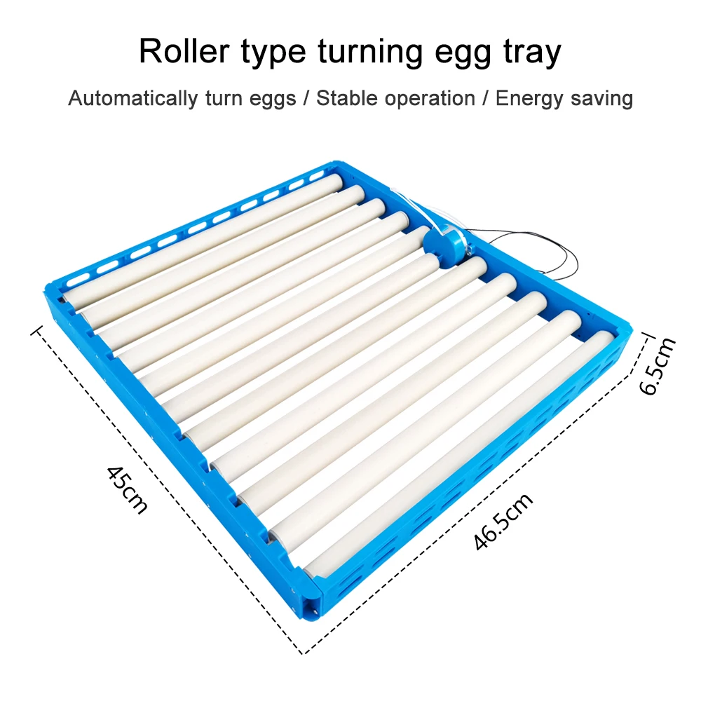 Automatic 360 Degree Rotary Egg Turner Roller Tray