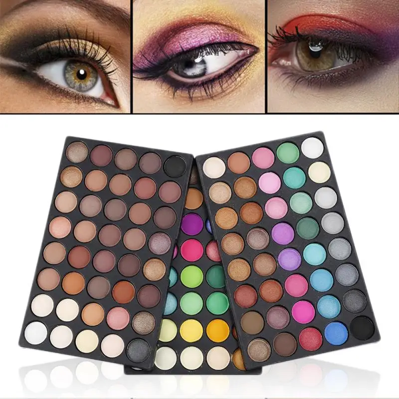 Popfeel 120 colors eyeshadow pallete the shadows makeup pallete waterproof Pigment matte eye shadow paleta de sombra TSLM1