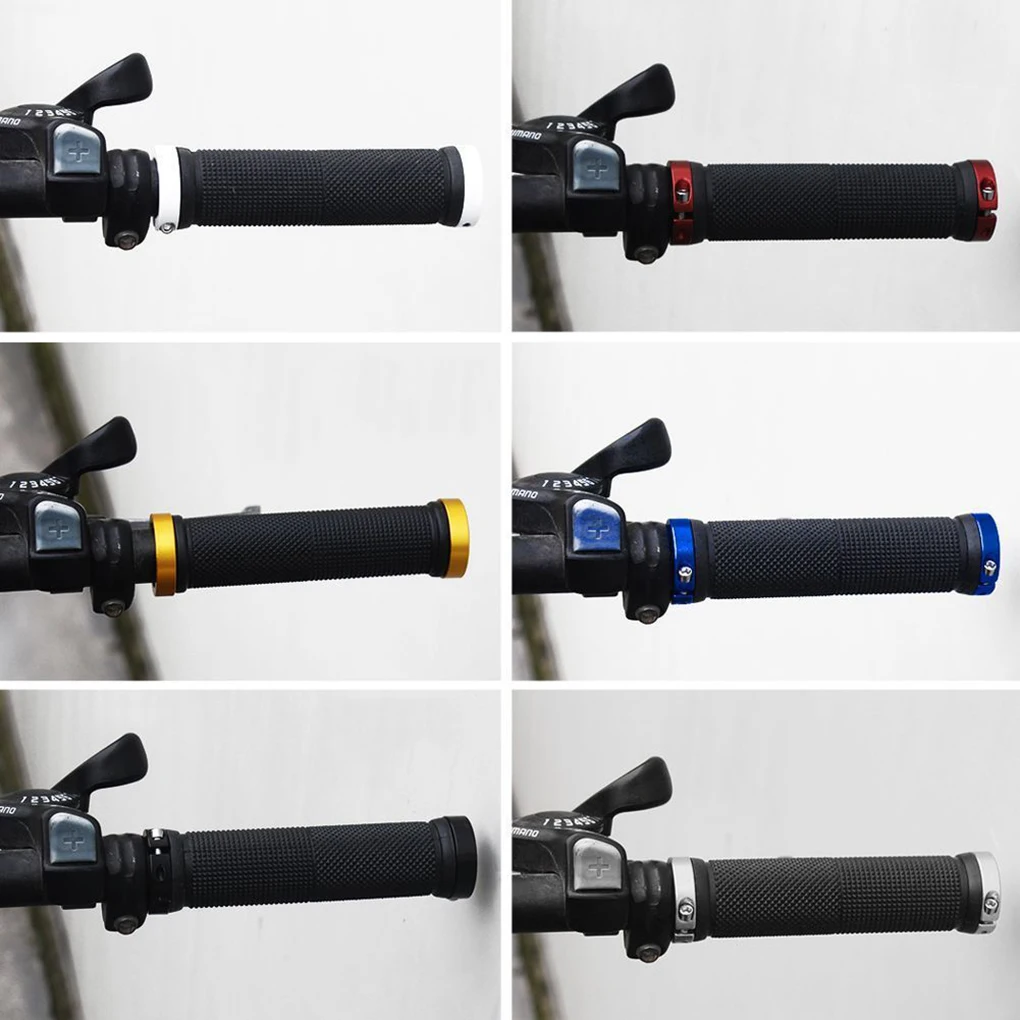 1 пара MTB BMX шоссейные велосипедные ручки противоскользящие резиновые велосипедные ручки для горного велосипеда замок на руле велосипеда концевые ручки
