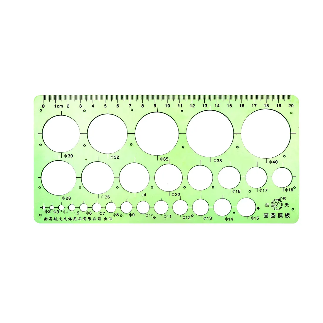 uxcell geometric drawing template measuring ruler round shape green plastic 20cm for art design and building formwork tool parts aliexpress