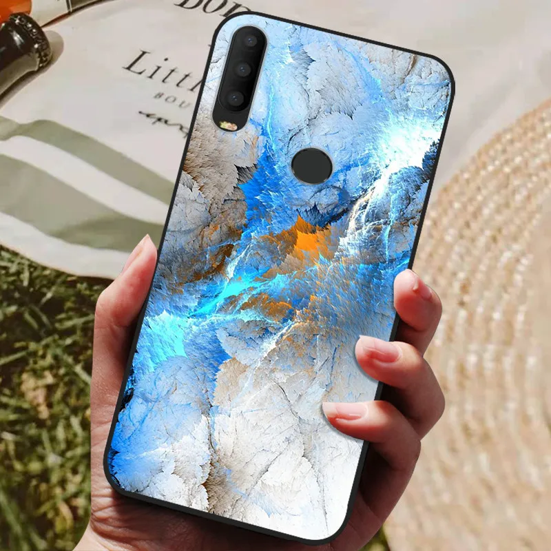 For Coque Alcatel 3X 2019 Case Silicon Back Cover Phone Case For Alcatel 3 X 3X 2019 Cases Soft bumper Funda 3X 2019 5048Y Bag glass flip cover Cases & Covers