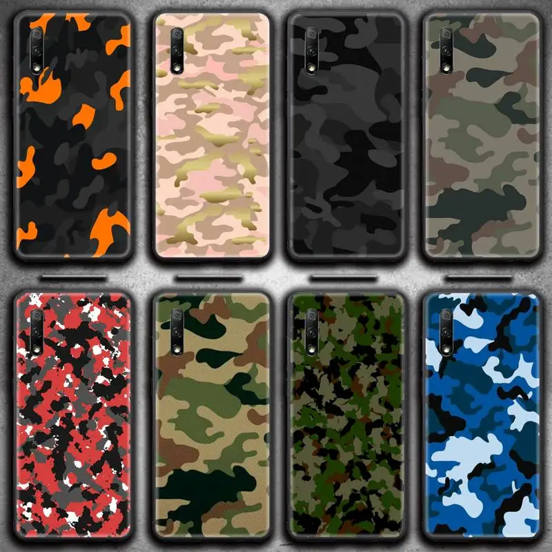 Camouflage Pattern Camo military Army Phone Case for Huawei Honor 30 20 10 9 8 8x 8c v30 Lite view 7A pro | Мобильные телефоны и