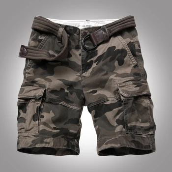 

Tooling shorts men's camouflage shorts multi-pocket tooling pants beach pants outdoor cargo camouflage pants large size