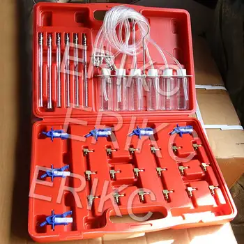 

Diesel Injector Flow Meter Test Kit Common Rail Adaptor Fuel Tester Set Automotive Tools Nozzle Tester Fuel Return Flow Metering
