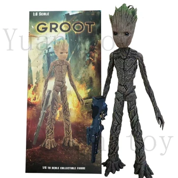 

12inch The Galaxy Avengers Hero Tree Man Action Figure Christmas Model Toy Doll Gift