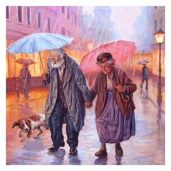 

Diy Diamond Embroidered Character Cross Stitch Full Diamond Landscape 5D Diamond Painting Rhinestone Christmas Gift