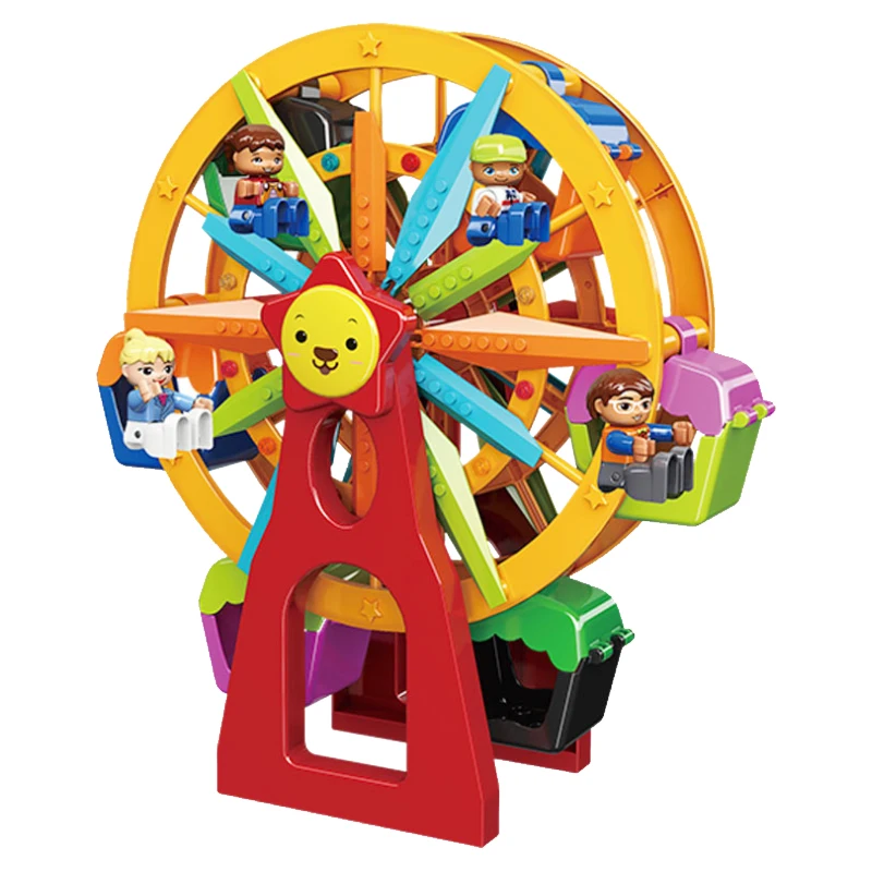 Серия Mailackers Duplo, фигурки, кирпичи, блоки, игрушки, детская игровая площадка, модель, строительные блоки, Развивающие детские игрушки для детей