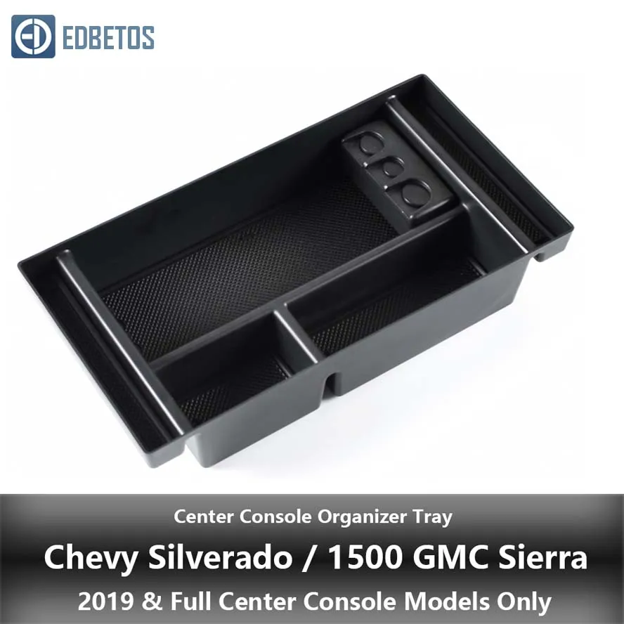 Armrest Secondary Glove Box For Chevy Silverado 1500 GMC Sierra 1500 Center Console Organizer Tray- Sierra Stowing Tidying