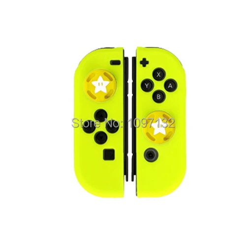 Противоскользящий силиконовый мягкий чехол для nyd Switch Joy-Con Joycon защитный чехол для кожи и джойстика - Цвет: G