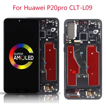 

Fingerprint Sensor 6.1" LCD For HUAWEI P20 Pro LCD Touch Screen Digitizer Assembly P20 Pro LCD CLT-AL01 LCD P20 Plus Display