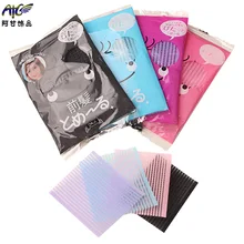 Удлиненный Банг-стикер Волшебная наклейка для волос для девочек простые волосы для детей и взрослых черный и белый с рисунком фиксированная нарезанная палочка для волос