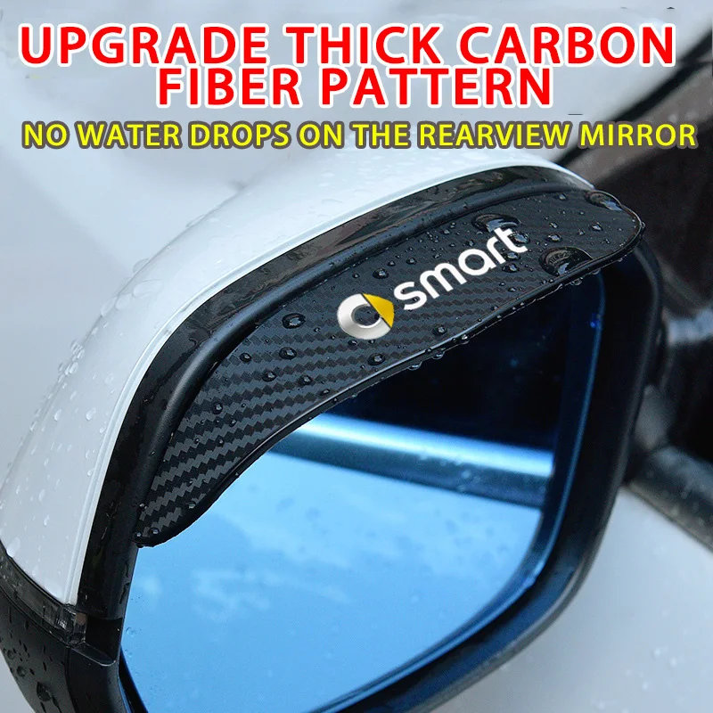 Ar Rainproof Rain Visor Sticker Rearview Mirror Rain Eyebrow Shield