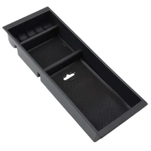 Черный Автомобильный Центральный консольный ящик для хранения перчаток подходит для Ford F150
