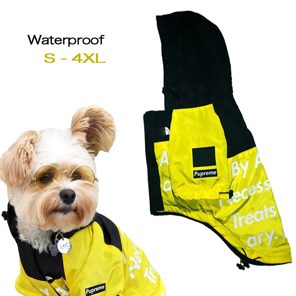 Pet Dog Waterproof Coat The Dog Face Pet Clothes