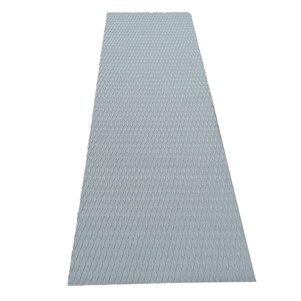 Set 2 SUP Traction Pad Deck Mat, Non-slip & Versatile for Marine Boat Surfboard Stand up Paddle Board - 220x65 cm