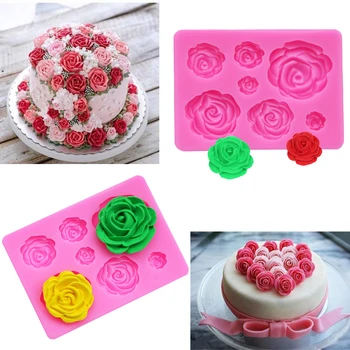 

3D Silicone Mold for Baking Mold Fondant Chocolade Cake Decorating Tools Kitchen Pastry and Bakery Accessories Cake Tools