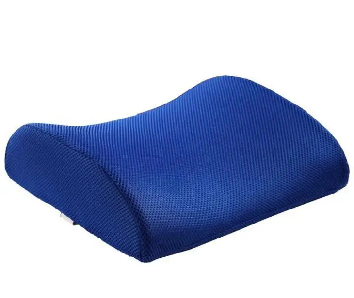 2 In 1 Bamboo Fiber Memory Foam Seat Cushion Back Cushion Slow Rebound Waist Support Set for Home Office Health Care Chair Pad 