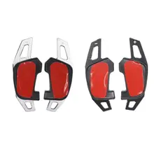 2pcs/set Aluminum Alloy Steering Wheel Shift Paddle Metal Extender For Golf 7