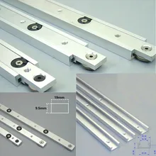 Aluminium alloy T-tracks Slot Miter Track And Miter Bar Slider Table Saw Miter Gauge Rod Woodworking Tools DIY