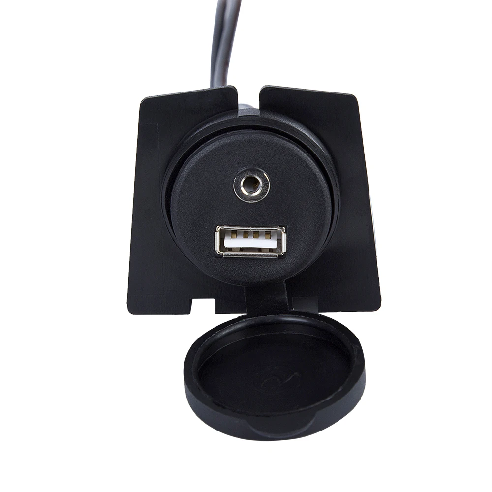 2 м USB2.0 AUX водонепроницаемый USB кабель-удлинитель 3,5 мм кабель для крепления панели приборной панели для автомобиля, лодки, мотоцикла кабель для скрытого монтажа адаптер