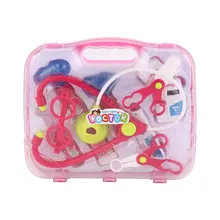 Детские ролевые игры медицинские игрушка "Медсестра" комплект Портативный чемодан Моделирование Медицинский Набор Дети Детские развивающие ролевые игры Классические игрушки
