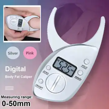 

Digital Skinfold Measurement Tester Body Fat Monitor Analyzer Muscle Slim Caliper Body Shaping Weight Loss Test Fat Thickness