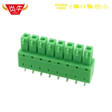 Borniers enfichables PCB 2 broches ~ 12 broches, 3.81mm, 15EDGB KF2EDGB 3.81 2P ~ 12P, IMCV 1,5/ 2 G 3, 81 1875425 PHOENIX DEGSON yenniu