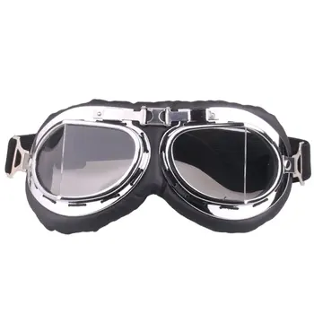 

Vintage Angled for Goggles Motorcycle Cross-country Goggles Wind-proof mirror sports riding goggles