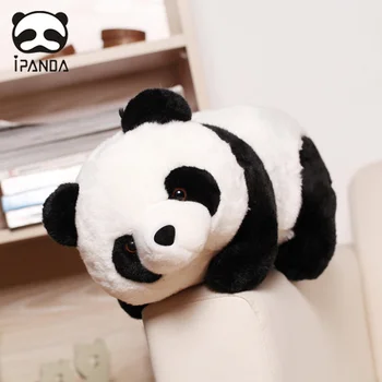 

Panda Plush Toy Cute Black and White Panda Doll Creative Lying Bear Doll Doll kawaii bag anime bag