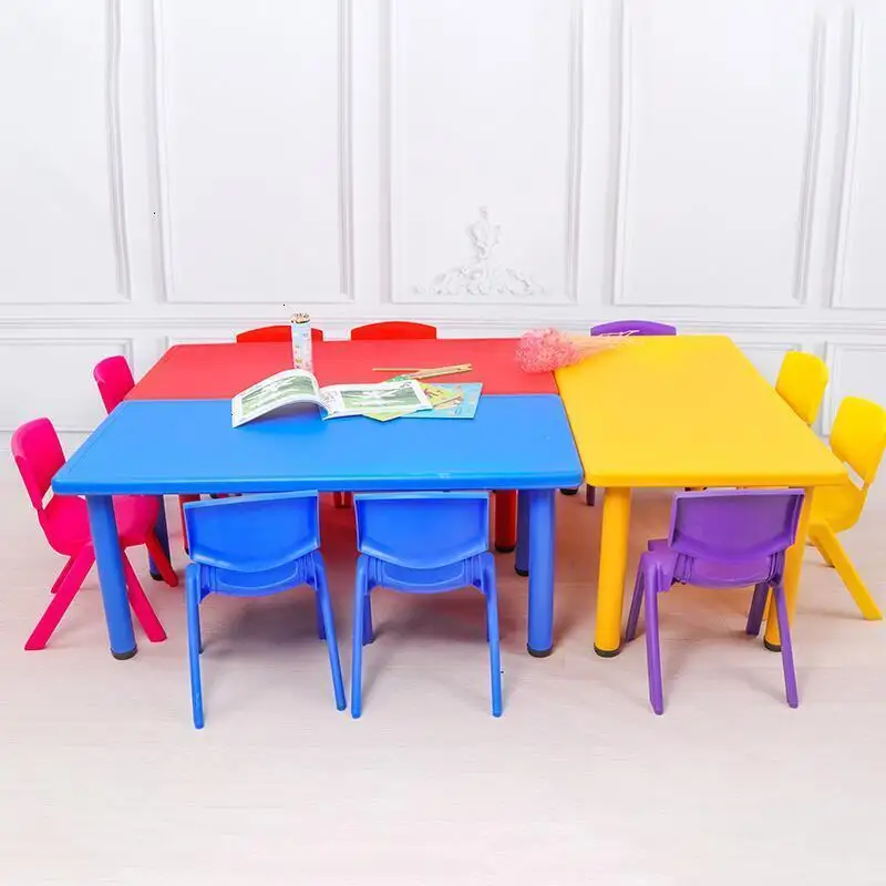 Детский стол для детского сада Avec Chaise Pupitre Tavolino Bambini Y Silla|Детские столы| |