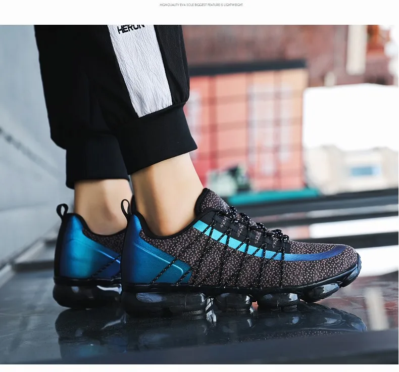 Size38-46 брендовые кроссовки на воздушной подушке Для мужчин кроссовки дышащие кроссовки zapatillas hombre Deportiva; сезон весна-осень Беговые кроссовки