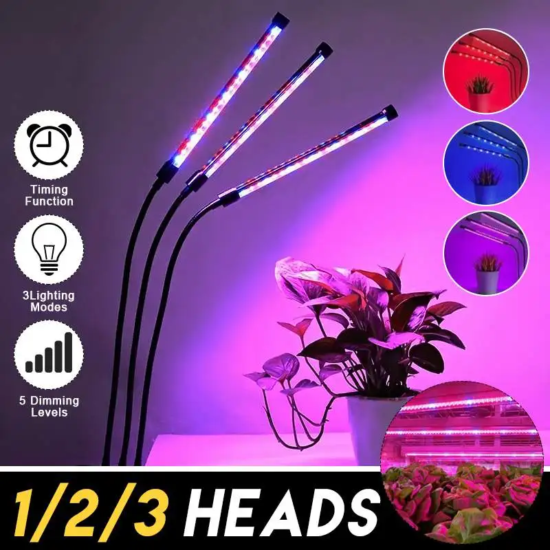 LED Grow Light 5V USB Fitolampy LED Full Spectrum Phyto Lamp Phyto-Lamp For Indoor Vegetable Flower Plant Tent Box Fitolamp